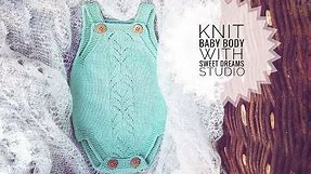 How to Knit Baby Body/Romper