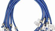 XSTRAP STANDARD 36-inch x 12mm Bungee Cord Set, 6 Pack Heavy Duty Bungee Ropes Straps for Outdoor, Luggage Rack, Camping, Tents, Cargo, Blue