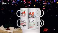 Frineds Show Coffee Mug, Elf Christmas Movie Watching Mugs Hot Chocolate Cocoa Cups