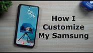 How I Customized My Samsung