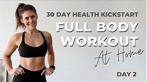 Full Body At Home Workout I Lucy Lismore I 30 Day Health Kickstart