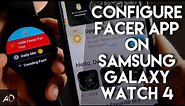 How to download Custom Watch Faces from the Facer App for Samsung Galaxy Watch 4.