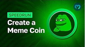Create Your Own Meme Coin in Less Than 1 Minute | Moralis Money