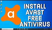 How to install Avast Free Antivirus on Windows 10