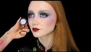 DRAMATIC MAKEUP USING 50 YEAR OLD VINTAGE COSMETICS