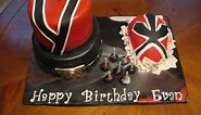 Red Power Ranger "Inspired" Birthday Cake