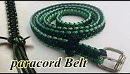 How To Make A paracord belt | DIY Paracord Belt | Easy Paracord Bracelet Tutorial.