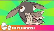 Donkeys : animated music video : MrWeebl