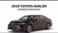 2019 Toyota Avalon - What's new?