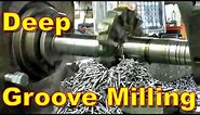 Deep Groove Milling with the Cincinnati Horizontal Milling Machine