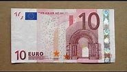 10 Euro Banknote (Deset Eura / 2002), Face & Reverse