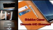 Shieldon Premium Leather Wallet Phone Cases Samsung S8 - Discount & Giveaway! - Jibber Jab Reviews!