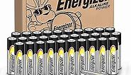 Energizer AA Batteries, Alkaline Power Double A Battery Alkaline, 32 Count