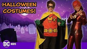 DC Super Hero Halloween Costumes! | DC KIDS SHOW