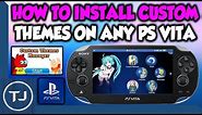 Install Custom Themes On PS Vita 3.65/3.68 (Custom Themes Manager)