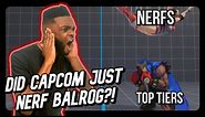 THEY NERFED BALROG?! (Smug Reads SF5 PATCH NOTES - March 2022)