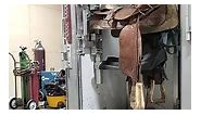 Custom swing out saddle rack I... - Highline Custom Metal
