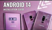 Convert Your Galaxy S9 / S9 Plus / Note 9 into Samsung Galaxy S24 with Android 14 | Full Guide
