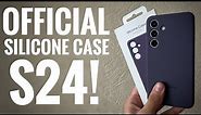 Should You Buy The Official Silicone Case Review for S24! - Purple