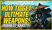 RAREST WEAPONS IN BIOMUTANT! How & Where To Find Ultimate Gear! // Biomutant Guide & Tips