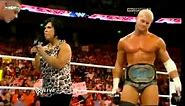 John Cena and Jerry Lawler's Vickie Guerrero is FAT JOKES. Funny