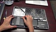How to replace battery Mac BOOK PRO A1297 easily