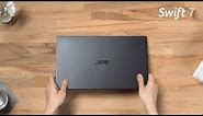 Hands-on with the 2019 Swift 7 Ultra-Thin Laptop | Acer