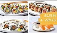 4 Easy Sushi Recipes - How To Make Sushi At Home Like A Pro - Blondelish