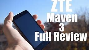 ZTE Maven 3 Full Review