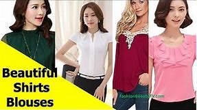 50 Beautiful Shirt and Blouse Designs For Women S22