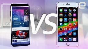 iPhone 8 vs Galaxy S8
