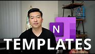 How to use Templates in OneNote to boost productivity
