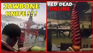 How To Get The * NEW* Jawbone Knife in Red Dead redemption 2 Online rdr2 Online Beta Update