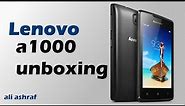 Lenovo A1000 Unboxing & Review