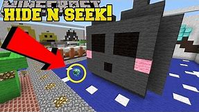 Minecraft: CUTE CREEPERS HIDE AND SEEK!! - Morph Hide And Seek - Modded Mini-Game