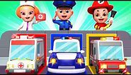 Jobs Song for Kids | What Do You Do? - Police Songs + Wheels On The Bus | Rosoo Kids Songs