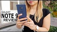 Samsung Galaxy Note 9 Review: My First Note & I Love It!