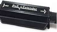 PoE Cat6 Extender Gigabit Ethernet Waterproof Outdoor PoE Extender, Single Port Signal Extender Compatible 802.3af/at