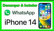 Como instalar WhatsApp en iPhone 14 o como descargar WhatsApp en iPhone 14