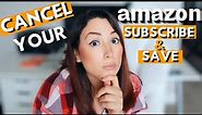 How to CANCEL your Amazon product subscription EASY | Cancel Subscriptions on Amazon