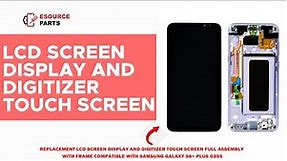 Galaxy S8 Plus LCD Screen Display & Digitizer Full Assembly with Frame Review