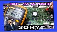 Sony mother board repair tips/Sony bravia kdl- 42W700B,Sony led tv,