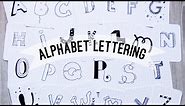 26 Designs~ Alphabet Lettering | Doodles by Sarah