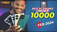 TOP 5 Best 5G Phones Under 10000 in FEB 2024 l Best Mobile Under 10000