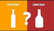 Light Rum VS Dark Rum - What's the difference?
