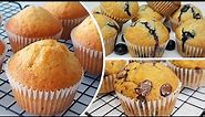 3 Easy Muffin Recipe | How To Make Muffins Easy Recipe