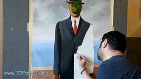 The Son of Man - Magritte | Art Reproduction Oil Painting