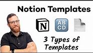 How to Create Templates in Notion: Template Buttons, Public Templates and More