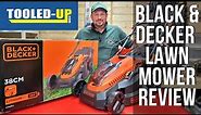 First impressions! Black & Decker cordless battery lawn mower review + instructions set up and use