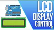 Arduino LCD Display Control